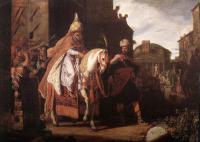 Lastman, Pieter - The Triumph of Mordecai